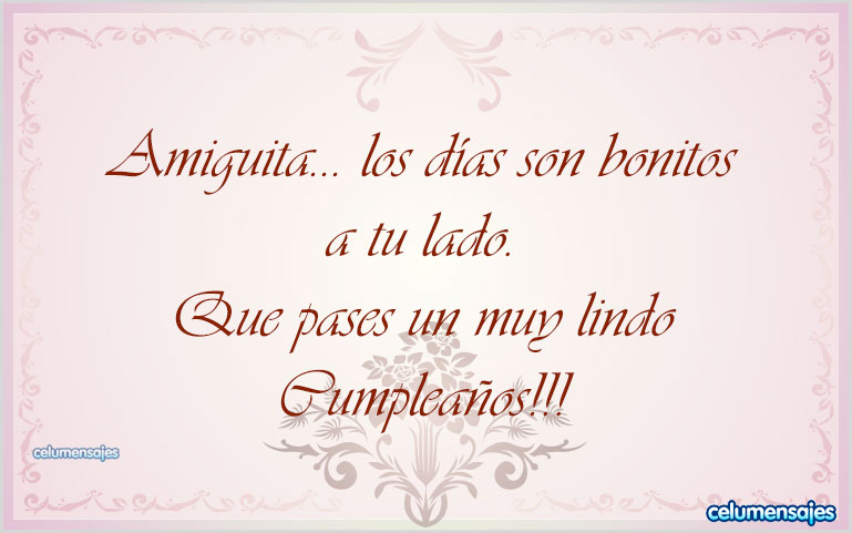 Feliz Cumpleaños - Tarjetas de Cumpleaños para una Amiga